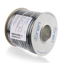 Oren CAT6A 50m Outdoor Ethernet Cable - Direct Burial - 23 AWG Pure Copper Wire - 500 MHz Bandwidth U/FTP, LAN Network Cable โ 10GbE