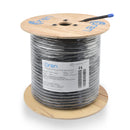 Oren CAT6A 100m Outdoor Ethernet Cable - Direct Burial - 23 AWG Pure Copper Wire - 500 MHz Bandwidth U/FTP, LAN Network Cable – 10GbE