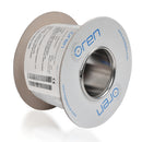 Oren CAT6 50m Slim Ethernet Cable Slim White - 23 AWG - Pure Copper Wire - 250 MHz Bandwidth UTP Internet LAN Network Cable -  Gigabit